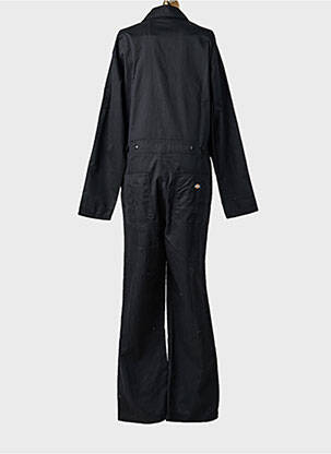 Combi-pantalon col chemisier manches longues noir DIXIE femme