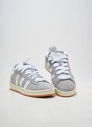 Baskets bout rond bout rond gris ADIDAS homme