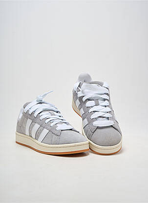 Baskets bout rond bout rond gris ADIDAS homme
