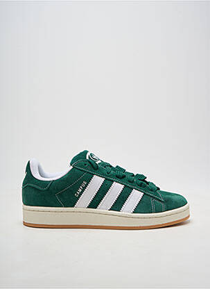 Baskets bout rond bout rond vert ADIDAS homme