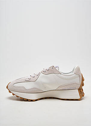 Baskets bout rond talon plat jusqu'à 3cm violet NEW BALANCE femme