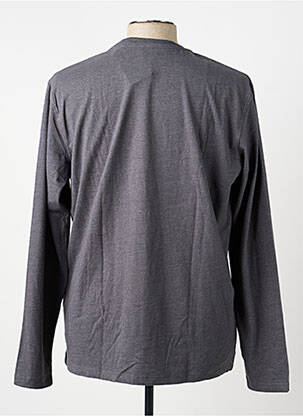 T-shirt coupe droite manches longues gris U.S. POLO ASSN homme
