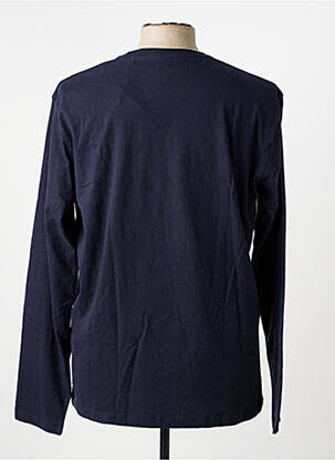 T-shirt coupe droite manches longues bleu U.S. POLO ASSN homme