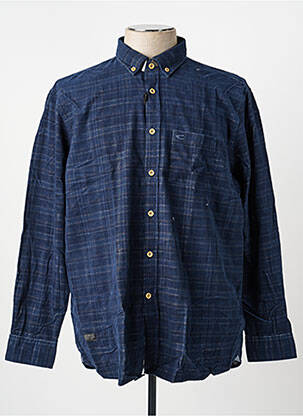 Chemise manches longues poches bleu CAMEL ACTIVE homme