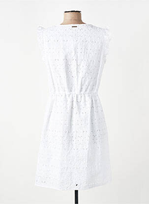 Robe courte sans manche sans manche blanc MISE AU GREEN femme