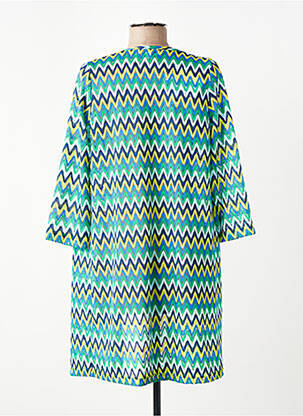 Gilet manches longues col v vert TINTA femme
