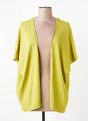 Gilet sans manche coupe droite vert WNT COLLECTION femme