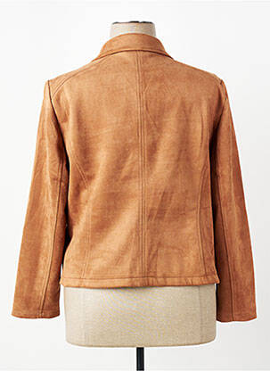 Veste casual col tailleur marron BETTY BARCLAY femme