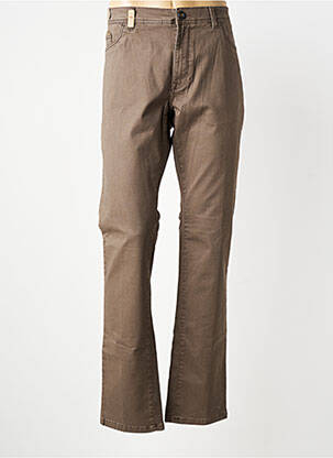 Pantalon droit stretch taille normale gris SEA BARRIER homme