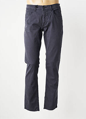 Pantalon slim fermeture zippée sous rabat boutonné taille normale bleu CAMEL ACTIVE homme