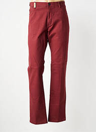Pantalon droit taille normale taille normale rouge SEA BARRIER homme
