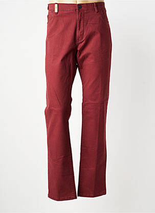 Pantalon droit taille normale taille normale rouge SEA BARRIER homme