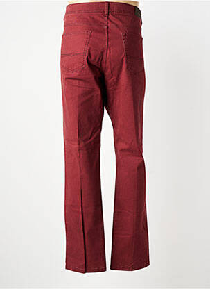 Pantalon droit taille normale taille normale rouge SEA BARRIER homme
