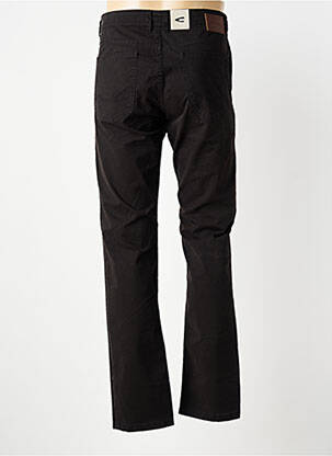 Pantalon slim tissage popeline taille normale noir CAMEL ACTIVE homme