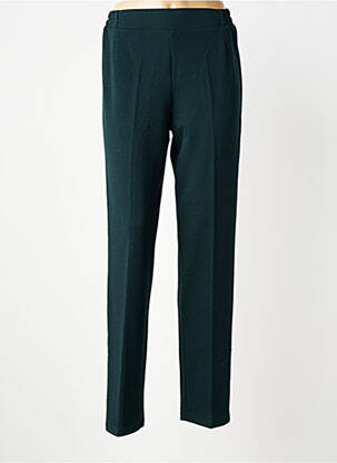 Pantalon slim taille élastique taille normale vert GEVANA femme
