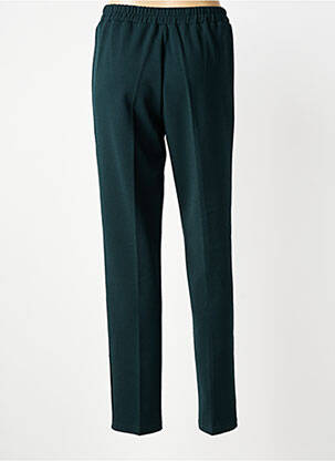 Pantalon slim taille élastique taille normale vert GEVANA femme