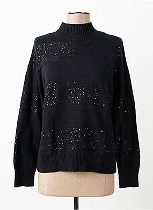 Pull stretch manches longues noir GERRY WEBER femme
