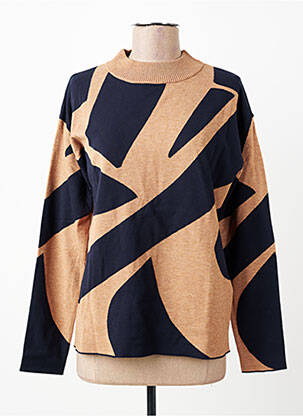Pull coupe cintrée manches longues beige GERRY WEBER femme