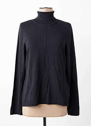 Pull col roulé stretch manches longues noir GERRY WEBER femme
