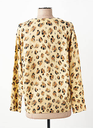 Pull stretch manches longues beige ESCORPION femme