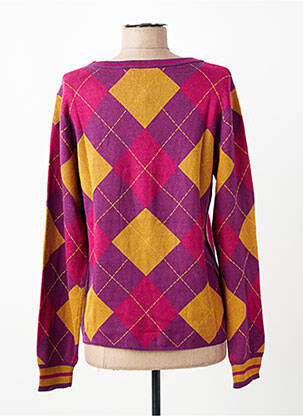Pull stretch manches longues violet ESCORPION femme