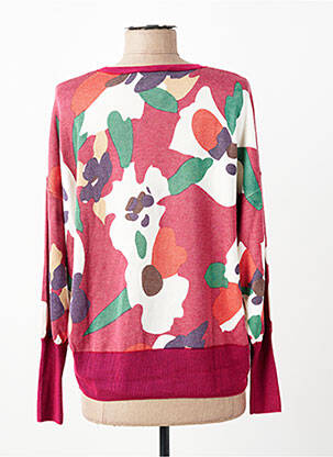 Pull stretch manches longues rouge ESCORPION femme
