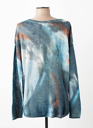 Pull stretch manches longues bleu GERRY WEBER femme