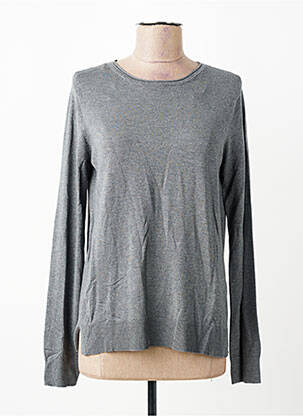 Pull coupe droite manches longues gris GERRY WEBER femme