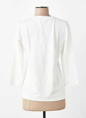 Top col rond manches longues blanc GERRY WEBER femme
