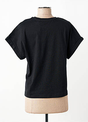 Top manches courtes manches courtes noir TAIFUN femme