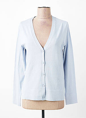 Gilet manches longues coupe cintrée bleu GERRY WEBER femme