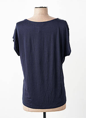 Top stretch manches courtes bleu ESCORPION femme