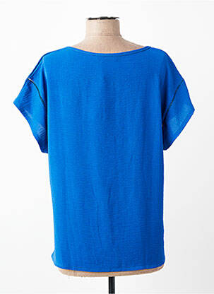 Top manches courtes manches courtes bleu ESCORPION femme
