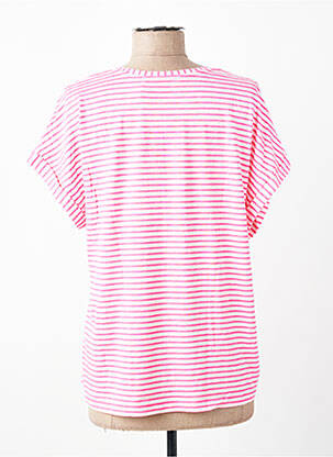T-shirt imprimé fantaisie manches courtes rose GERRY WEBER femme