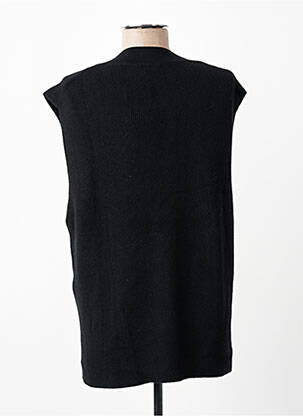 Top stretch manches courtes noir FRANK WALDER femme