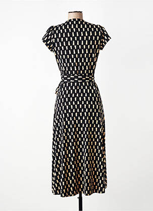 Robe mi-longue sans manche sans manche noir JOSEPH RIBKOFF femme