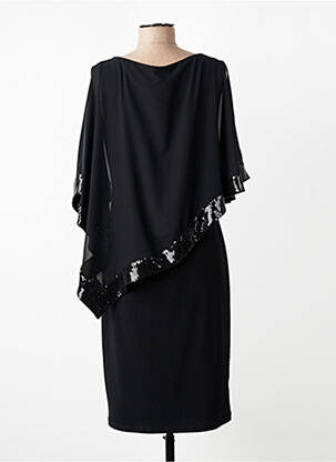 Robe mi-longue manches 3/4 manches 3/4 bleu JOSEPH RIBKOFF femme