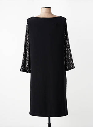Robe courte manches 3/4 manches 3/4 noir JOSEPH RIBKOFF femme