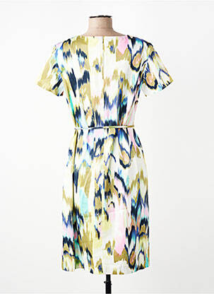 Robe mi-longue imprimé fantaisie manches courtes vert GERRY WEBER femme