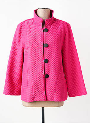 Veste casual poches rose DOLCEZZA femme