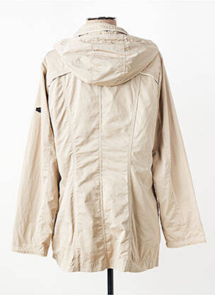 Imperméable capuche amovible a capuche beige STEINBOCK femme