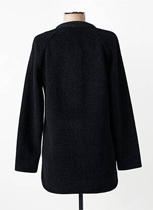 Veste casual col rond noir FRANK WALDER femme