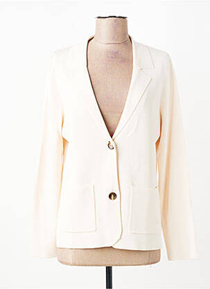 Gilet manches longues stretch beige ESCORPION femme