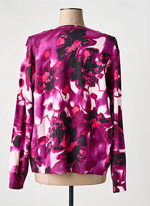 Pull col v manches longues violet ESCORPION femme