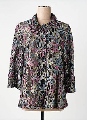 Veste chic manches 3/4 noir JOSEPH RIBKOFF femme