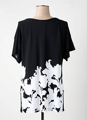 T-shirt coupe droite manches courtes noir JOSEPH RIBKOFF femme