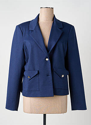 Blazer poches bleu ESCORPION femme