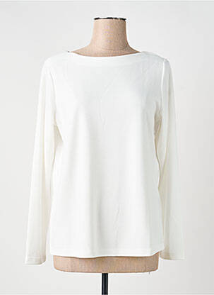 T-shirt manches longues manches longues beige FRANK WALDER femme
