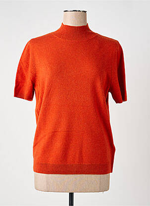 Pull resserrée sur le bas manches courtes orange GERRY WEBER femme