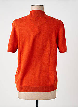 Pull resserrée sur le bas manches courtes orange GERRY WEBER femme